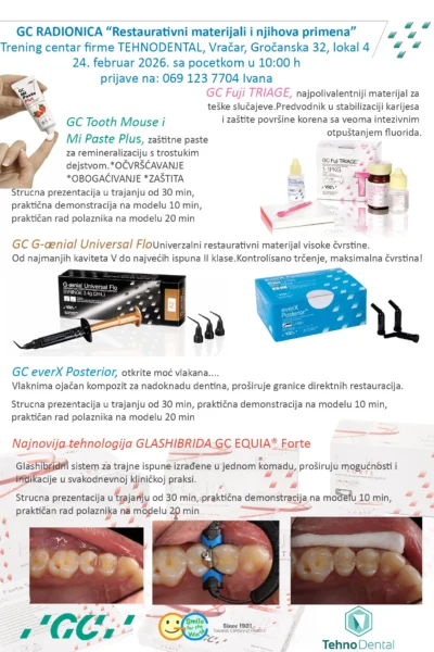 program resto radionica Tehnodental